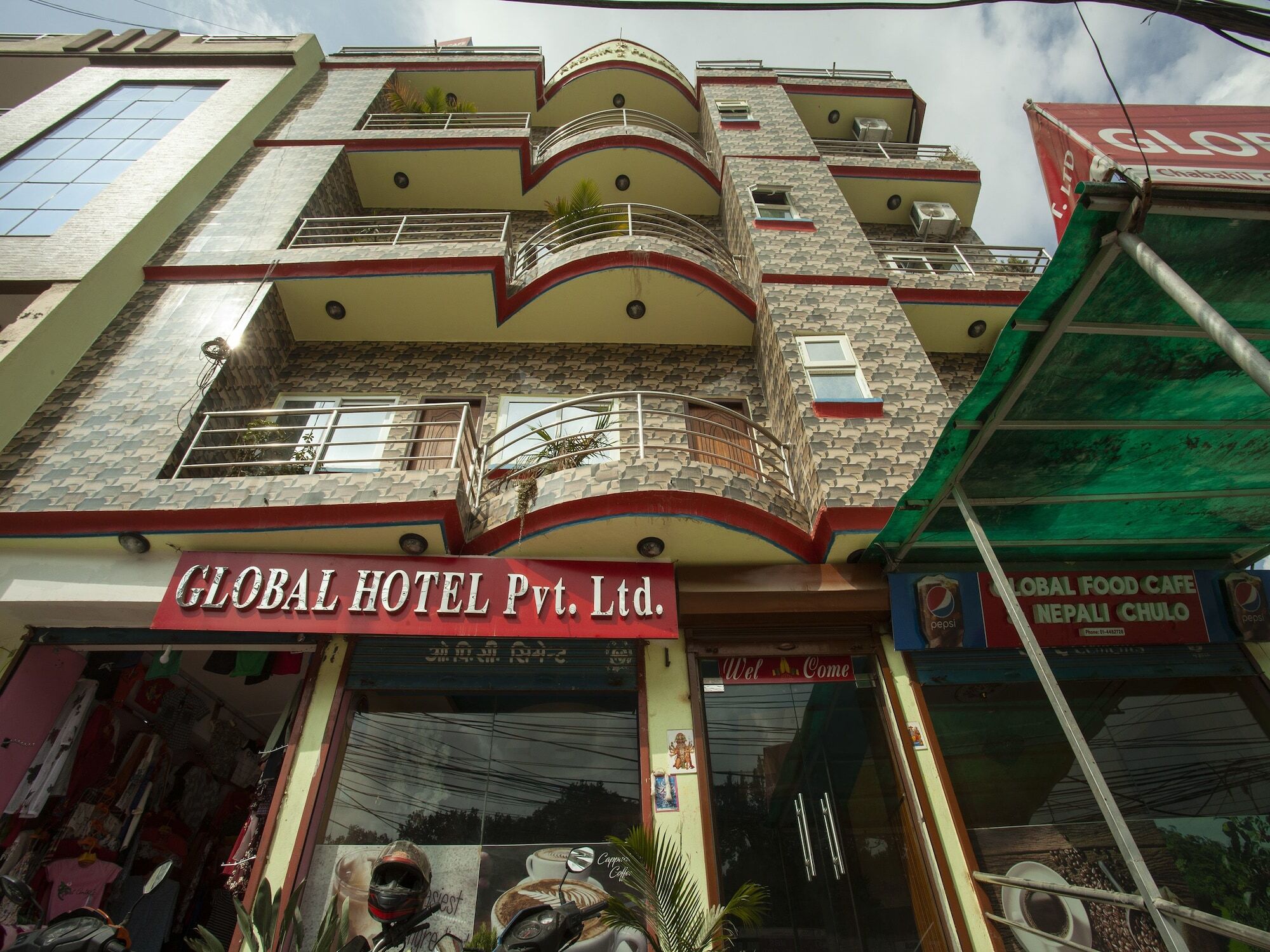 Oyo 195 Global Hotel And Resort Katmandou Extérieur photo
